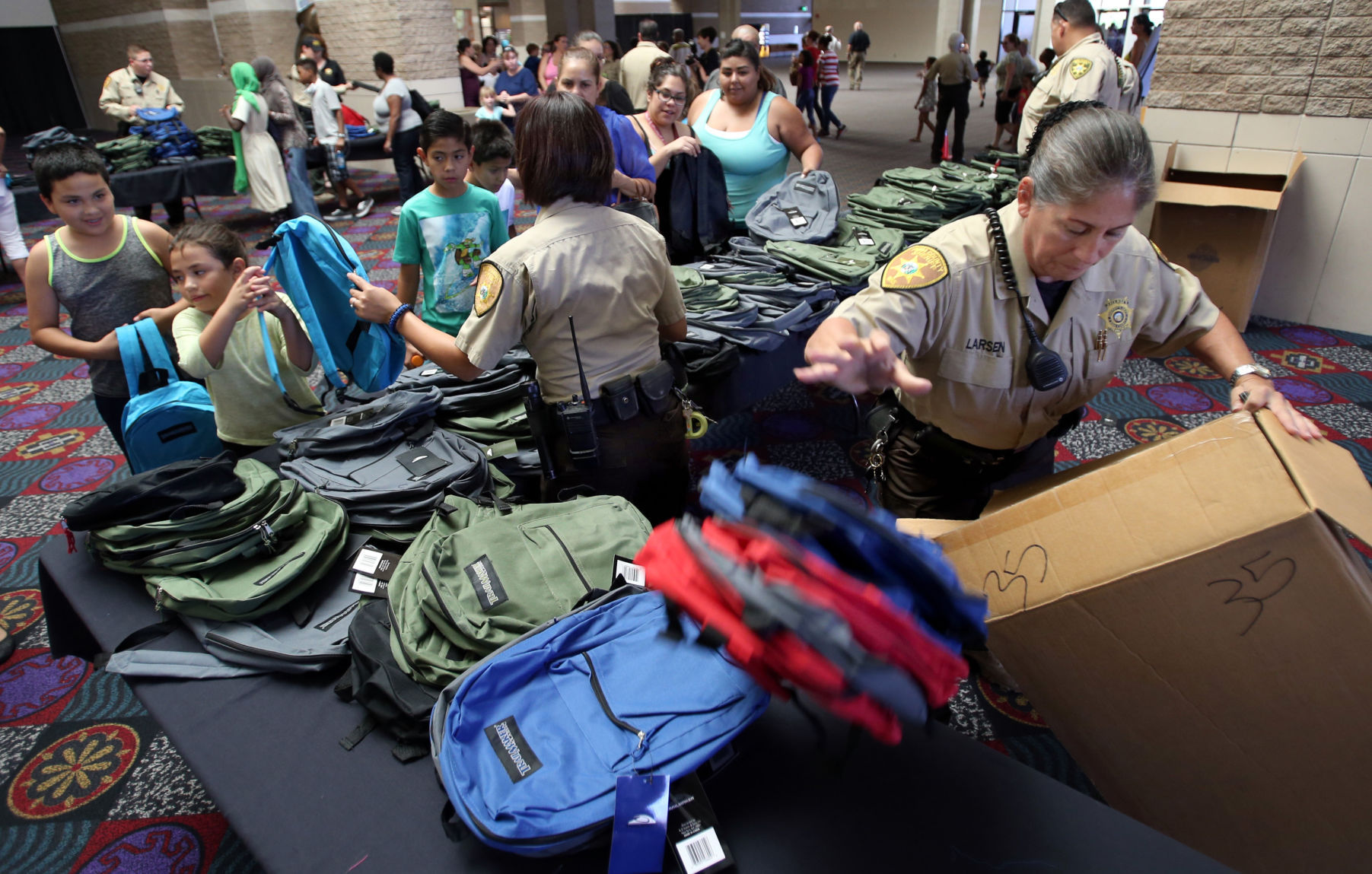 Badges & Backpacks